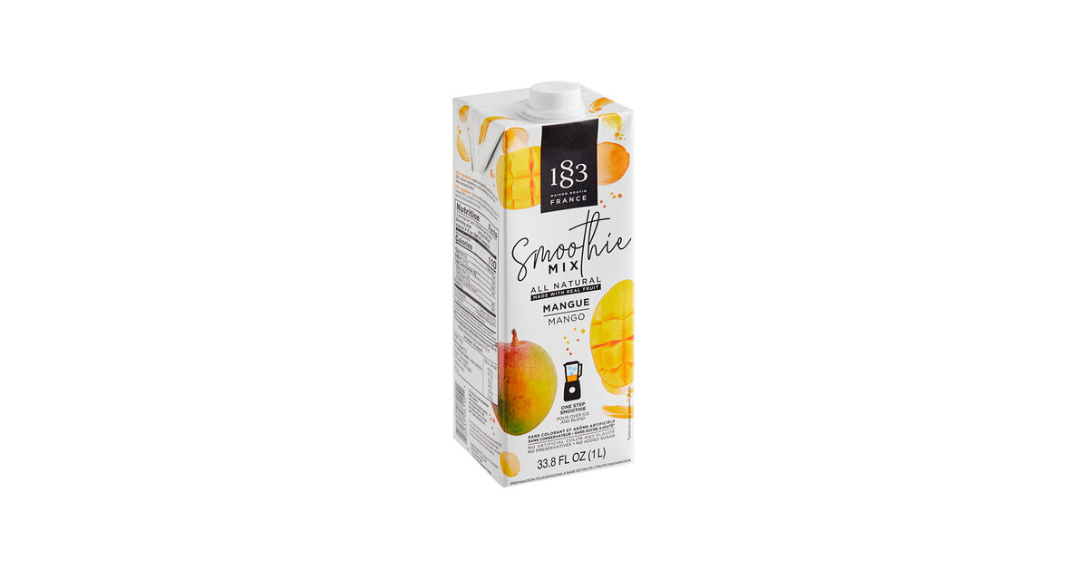 1883 Maison Routin Mango Smoothie Mix 1 Liter - 8/Case