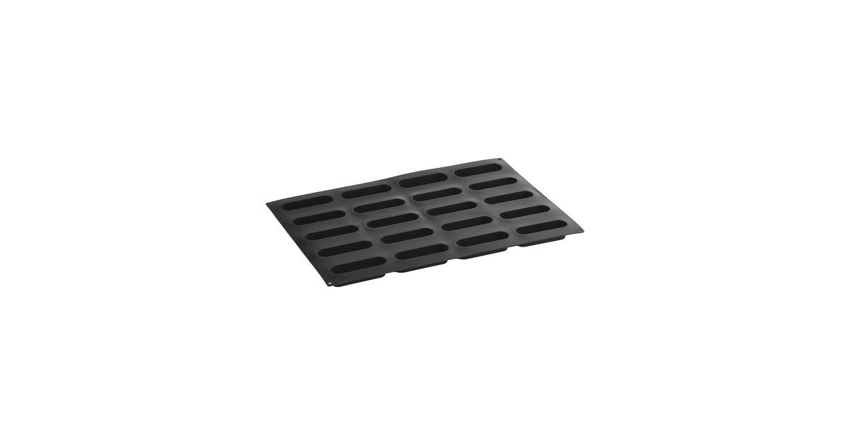 Pavoni Pavoflex 20 Compartment Oval Soft Silicone Baking Mold
