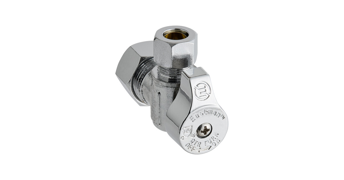 Eastman Multi-Turn Angle Stop Valve - 1/2 In. FIP X 1/2 In. Slip-Joint - View #5