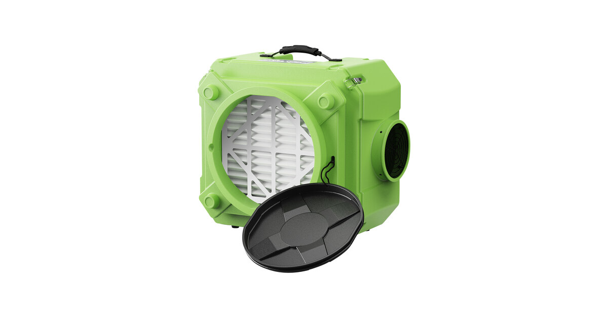 AlorAir CleanShield HEPA 550 Green 3-Stage Filtration Industrial