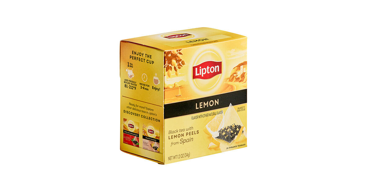 Lipton Te Svart Russian Earl Grey Pyramid - Russian Earl Grey Pyramid - View #4