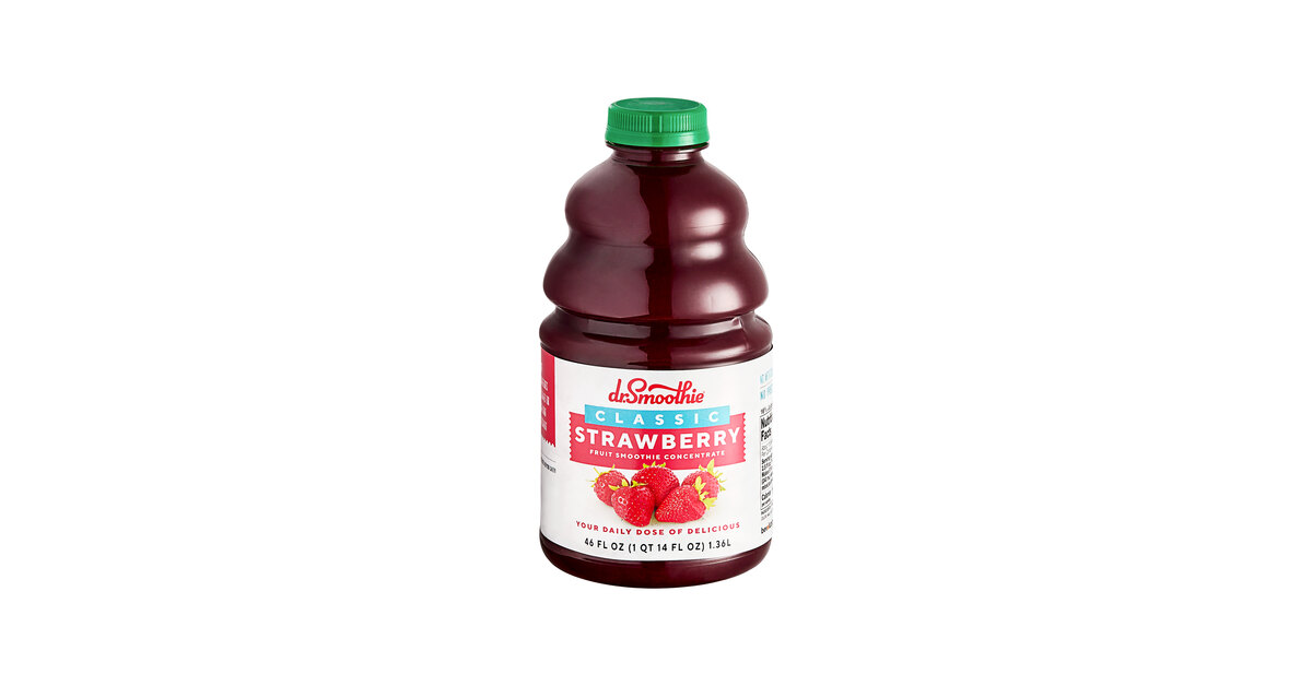 Dr. Smoothie Classic Strawberry Fruit Smoothie Mix 46 fl. oz.