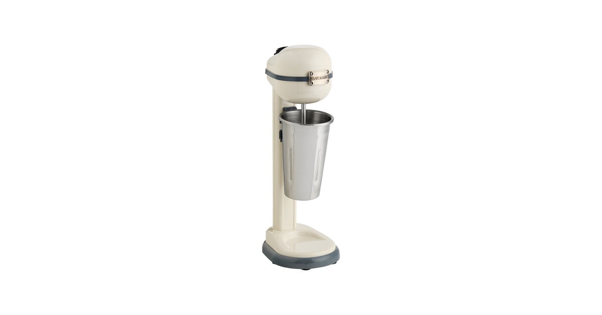 AvaMix RDM1CRM Retro Cream Single Spindle Drink Mixer - 120V, 350W