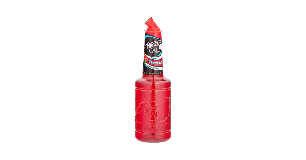 Finest Call Cranberry Juice 1 Liter - 12/Case