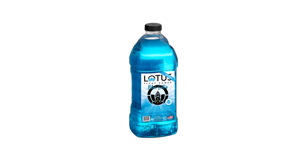 Lotus Plant Power Sugar-Free Blue Lotus 5:1 Energy Concentrate 64 fl. oz. -  6/Case