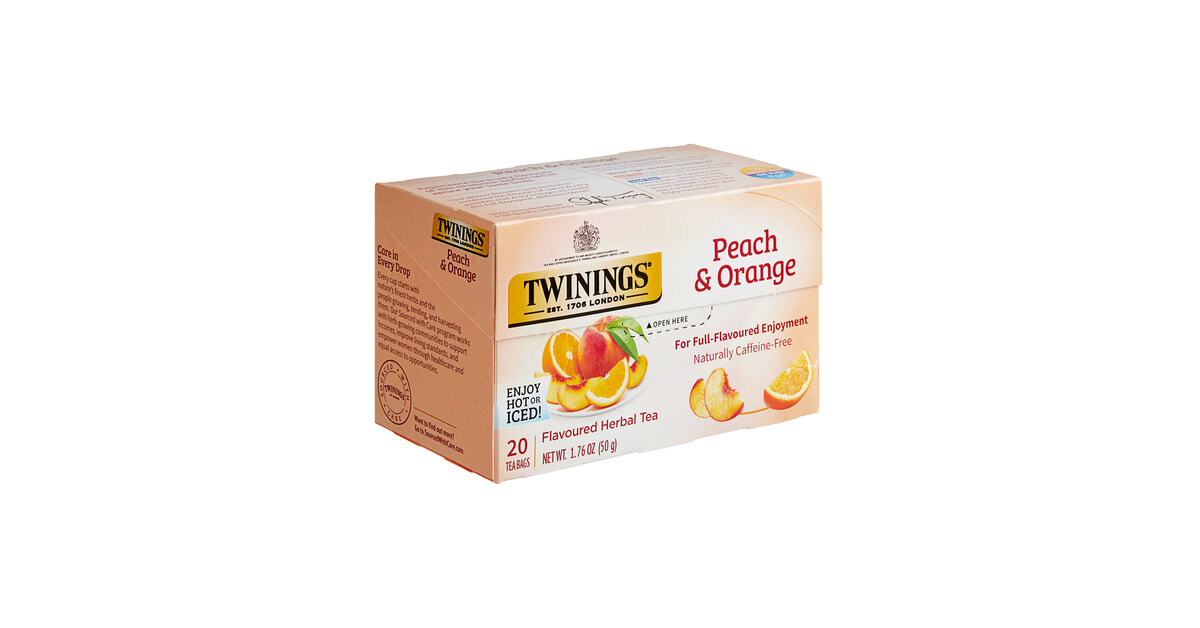 Twinings Camomile And Orange Herbal Tea Bags, 20 Tea Bags (Pack Of 2 - View #9