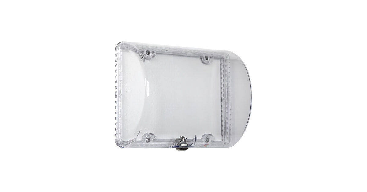 Safety Technology International Clear Flush-Mount Thermostat