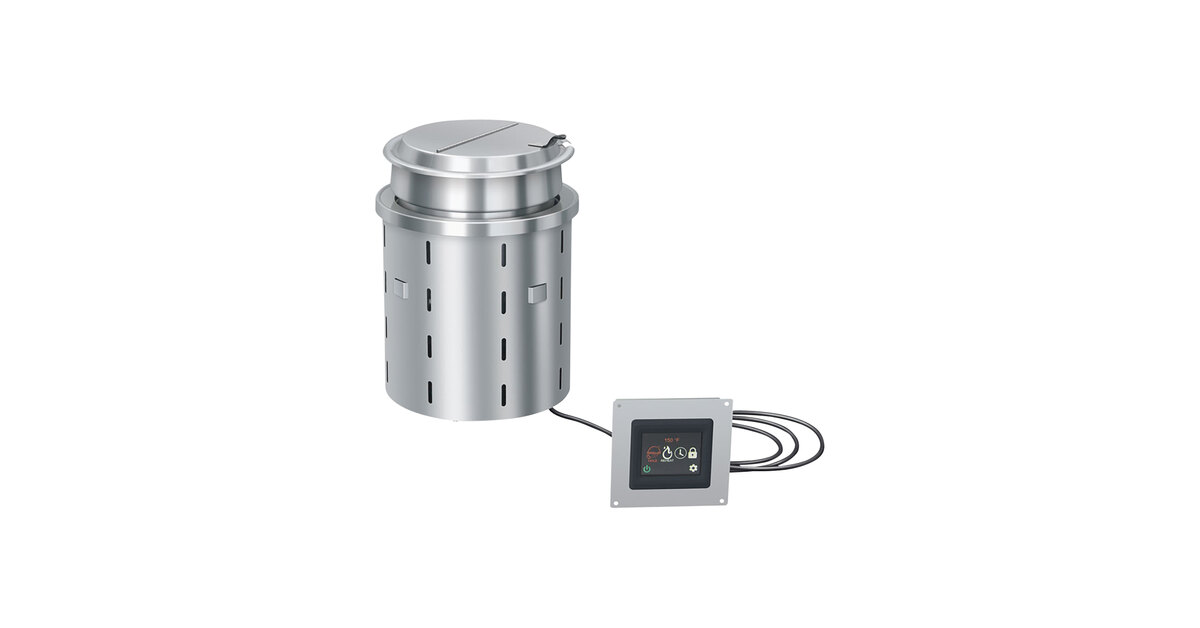 Hatco SWB7QT515 7 Qt. Stainless Steel Drop-In Dry Soup Well - 120V