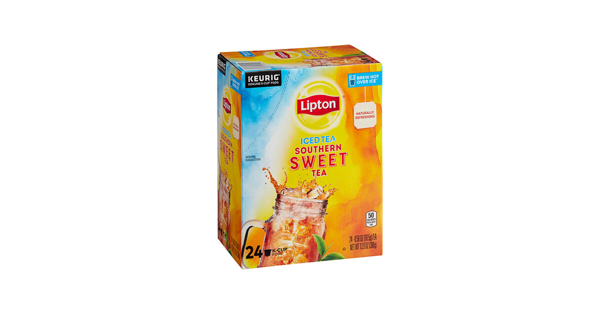 Tea Bags Lipton K Cup Sweet Tea Lipton Refresh Iced Sweet Tea K