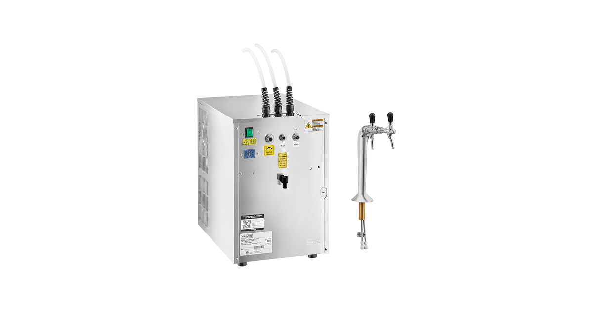 Narvon 20 GPH Undercounter Water Dispenser with Chilled, Ambient