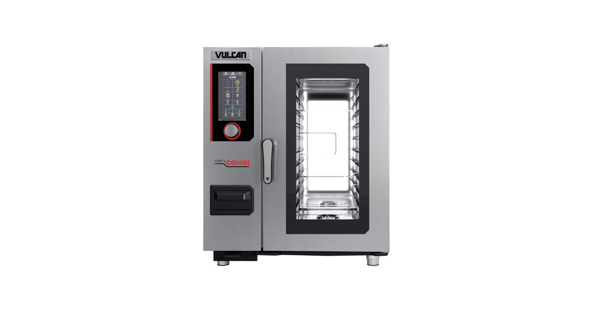 Vulcan Chef'sCombi CHEF-101G 10 Pan Half Size Natural Gas Combi