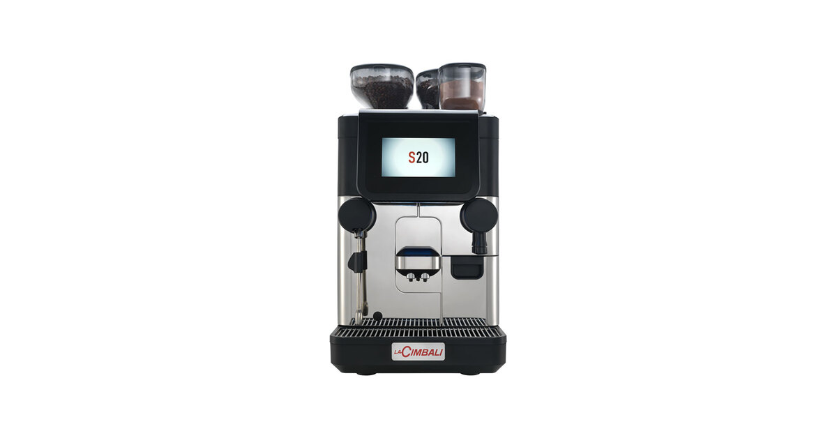 La Cimbali S20 CS10 Super Automatic Espresso Machine with Manual