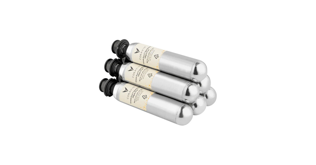Coravin Pure™ 412030 CO2 Capsule for Coravin Sparkling® Sparkling