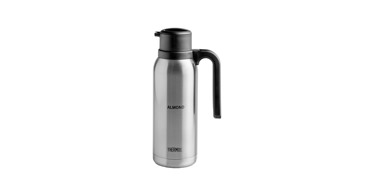 Thermos 32 oz. "Almond" Stainless Steel Vacuum-Insulated Carafe by Arc  Cardinal TGB10SCAL6ARCA