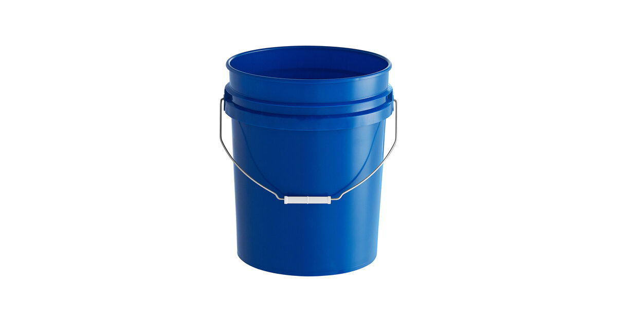EconoHome 6.5-Gallon White Bucket Pail Container without Lid | Metal Handleswith Plastic Grip for Easy Carrying | Easy Stack and Store | Heavy-Duty 90MIL EXTRA DURABLE | Food Grade | BPA Free -5 Pack EconoHome 6.5-Gallon White Bucket Pail Container without Lid | Metal Handleswith Plastic Grip for Easy Carrying | Easy Stack and Store | Heavy-Duty 90MIL EXTRA DURABLE | Food Grade | BPA Free -5 Pack