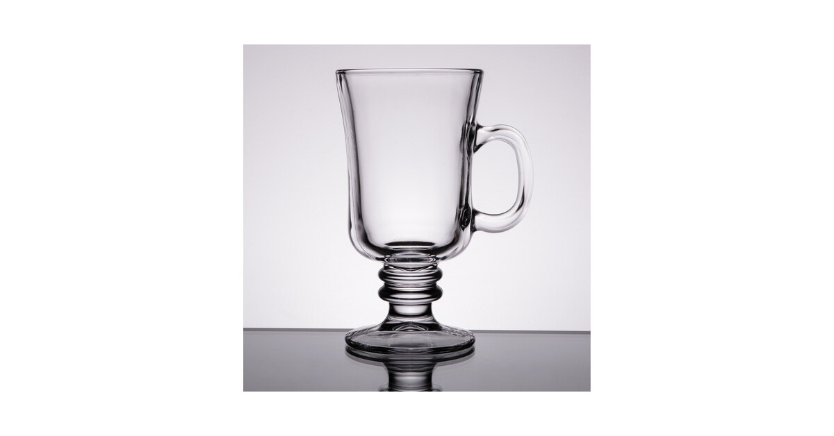 Libbey 8.5 oz. Irish Glass Coffee Mug - Sample