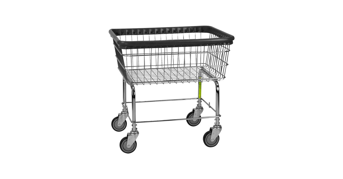 R&B Wire Products, Inc. 2.5 Bushel Chrome-Plated Economy Wire