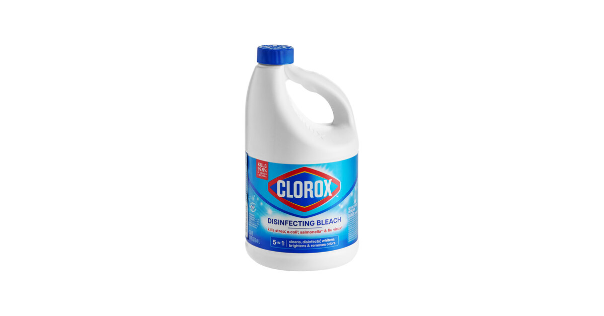 CloroxPro Clorox CLO32263 81 oz. Concentrated Disinfecting Bleach