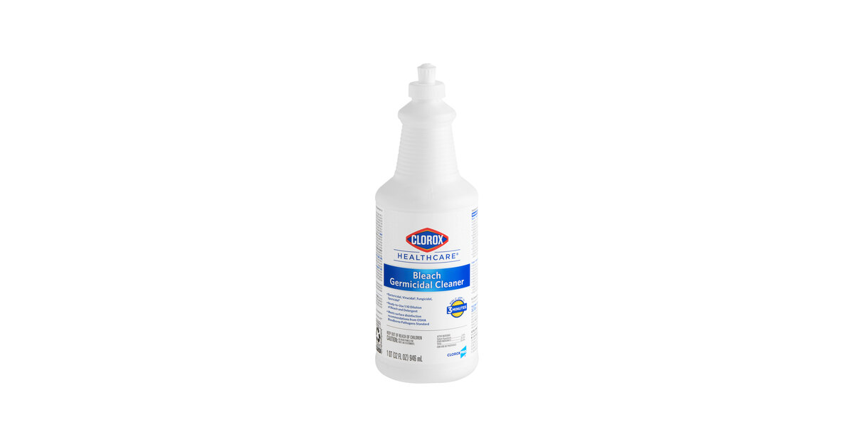 CloroxPro Clorox Healthcare CLO68832 32 oz. Bleach Germicidal