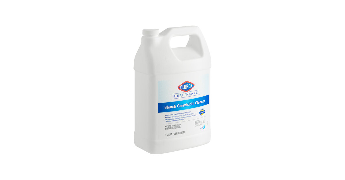 CloroxPro Clorox Healthcare CLO68978 1 Gallon Bleach Germicidal