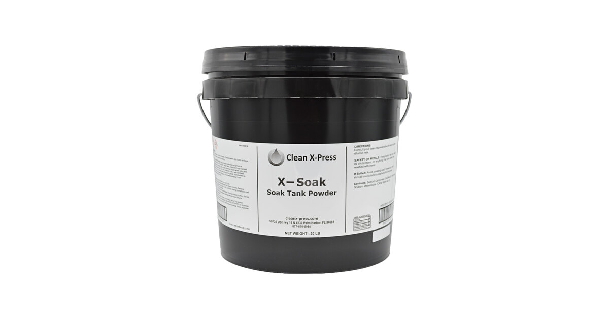 Clean X-Press X-Soak 12 CleanTank 40-Gallon Soak Tank Detergent