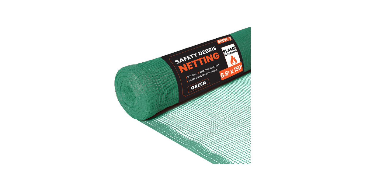 Doovex 8 5/8' x 150' Green 1/4