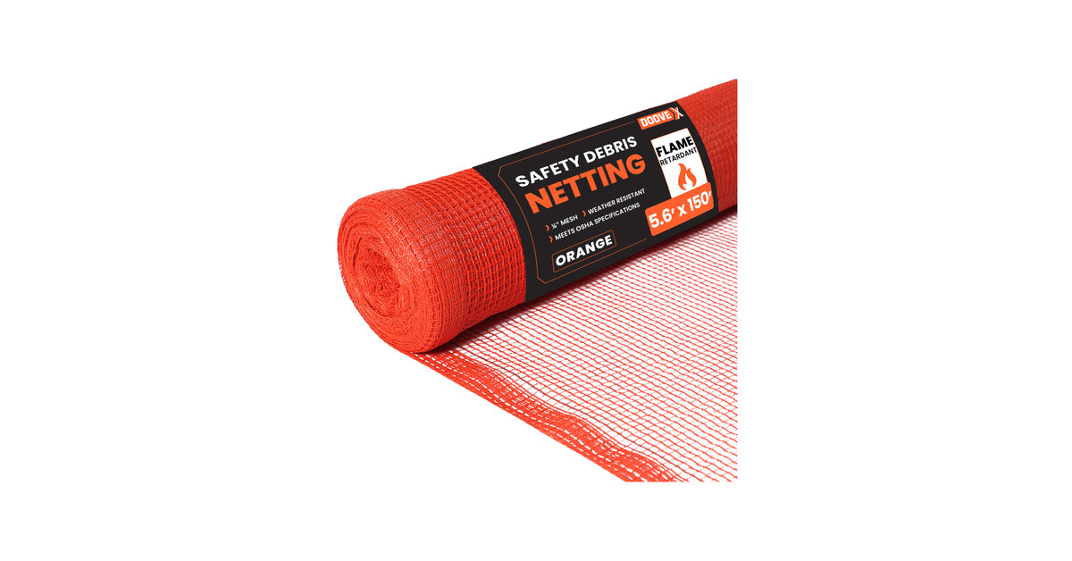 Doovex 5 5/8' x 150' Orange 1/4
