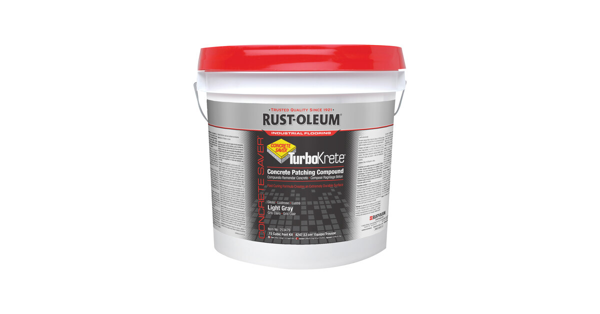 Rust-Oleum Concrete Saver TurboKrete 2 Gallon Concrete Patching