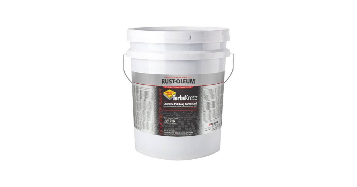Rust-Oleum Concrete Saver TurboKrete 3.5 Gallon Concrete Patching