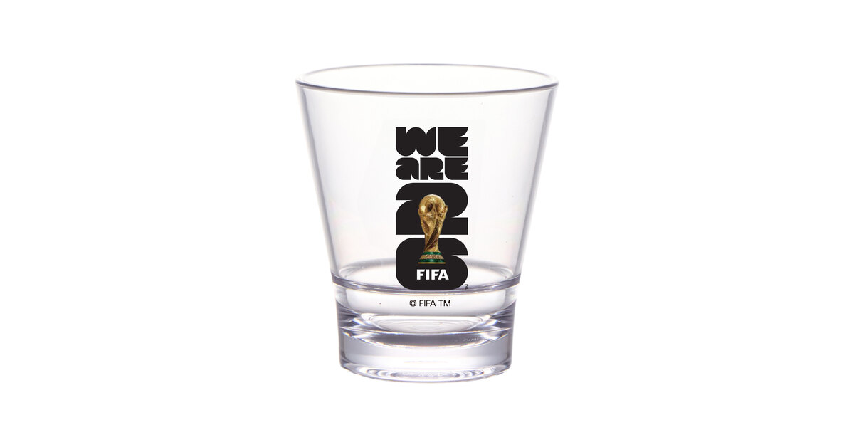 GET FIFA World Cup 2026™ 9 oz. SAN Plastic Stackable Rocks / Old
