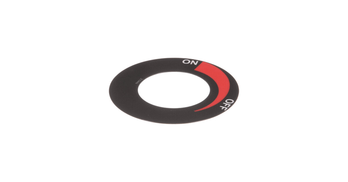 Star 2M-Z15449 Label,Knob S/M Gas Manual