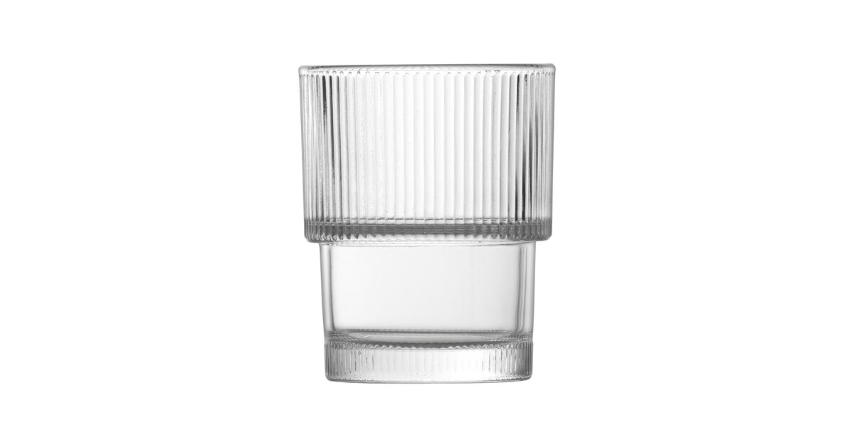 Zwiesel Fortessa NoHo 11.5 oz. Clear Stackable Rocks / Double Old