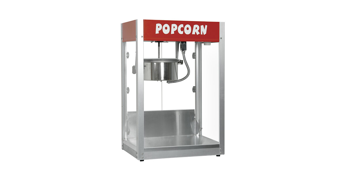 Paragon 1108510 Thrifty Pop 8 oz. Popcorn Popper - 1320W