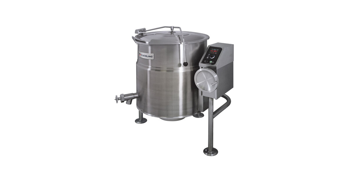 Cleveland KEL-25-T 25 Gallon Tilting 2/3 Steam Jacketed Electric
