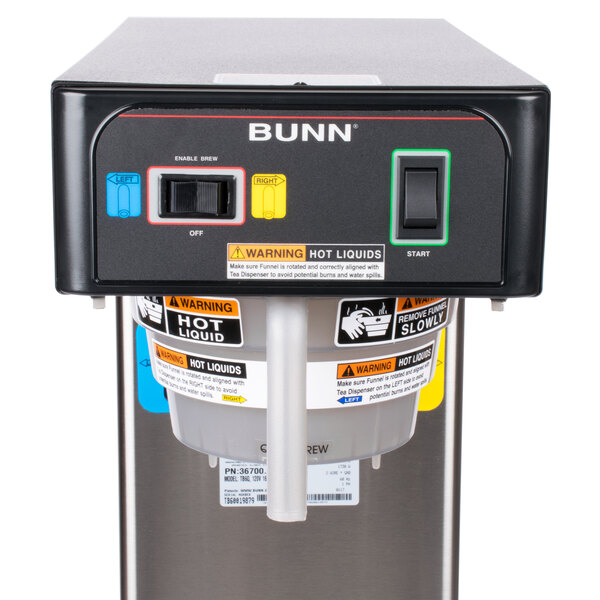 Bunn 36700.0301 TB6Q Quick Brew Twin 3 Gallon Iced Tea Brewer 120V