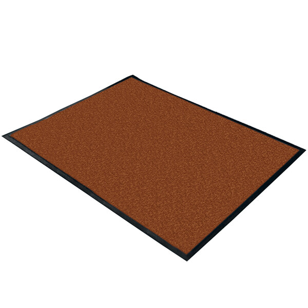 Cactus Mat Brown Washable Rubber-Backed Carpet - 4' Wide