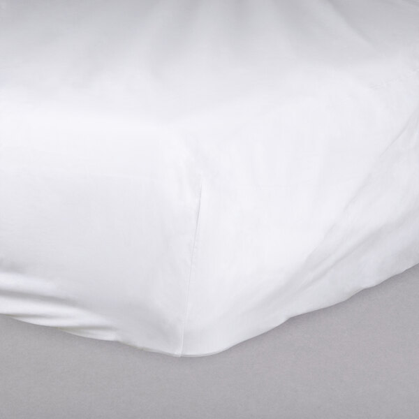 Oxford T200 Superblend King Size Fitted Sheet, 78" x 80" x 14" 12/Case