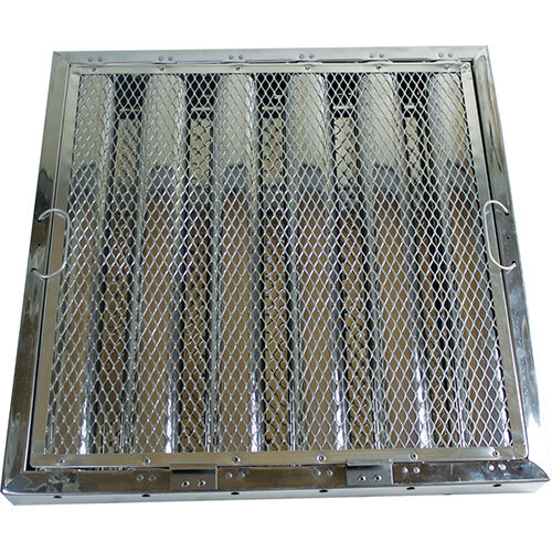 Franklin Machine 129-2147 Baffle Grease Filter 10"Hx20"W Stainless Steel 