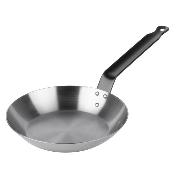 French Saute Pan French Style 8 3/4" Carbon Steel Fry Pan