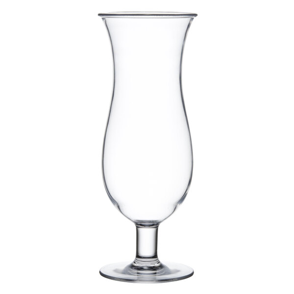 Thunder Group PLTHHC016C 16 oz. Plastic Hurricane Glass