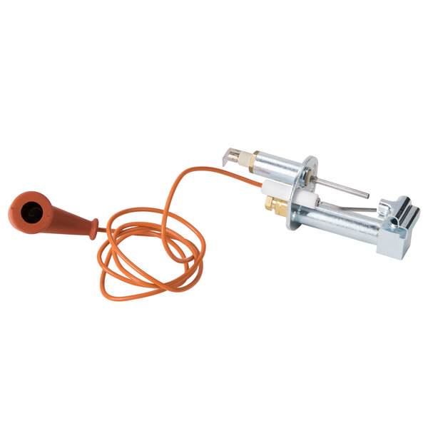 Pilot Burner with Electrode; 3/16" Tube; Natural Gas; 36" Wire