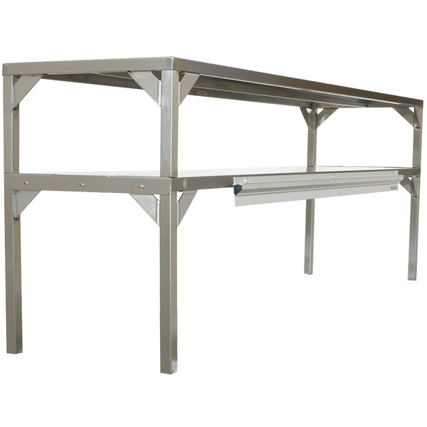 Delfield AS000DAQS-003R Stainless Steel Double Overshelf - 32" x 16"