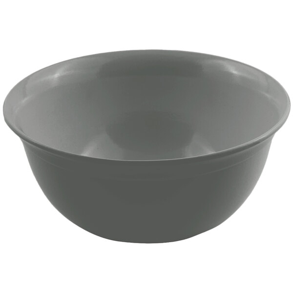 A Bon Chef platinum gray cast aluminum bowl.