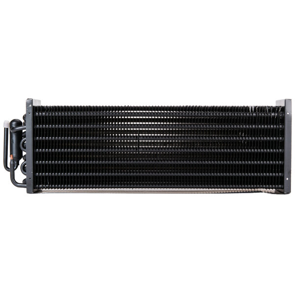 An Avantco black metal evaporator coil.