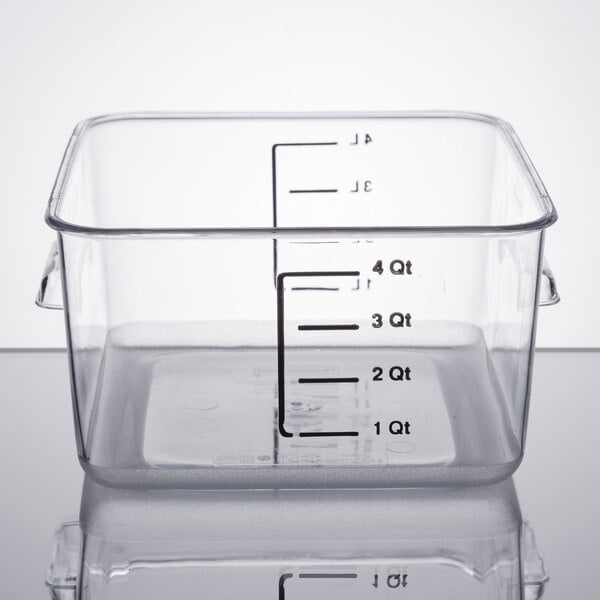 Clear Square Food Storage Containers, Largest Rubbermaid Storage Container