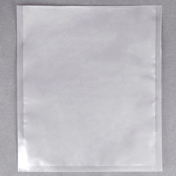 A white paper in a white envelope with a black border.