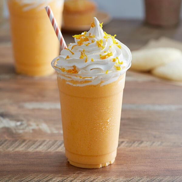 Big Train 3.5 lb. Orange Cream Kidz Kreamz Blended Creme Frappe Mix