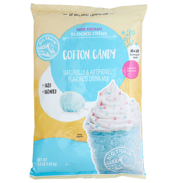 Big Train Cotton Candy Frappe Mix (3.5 lb.)