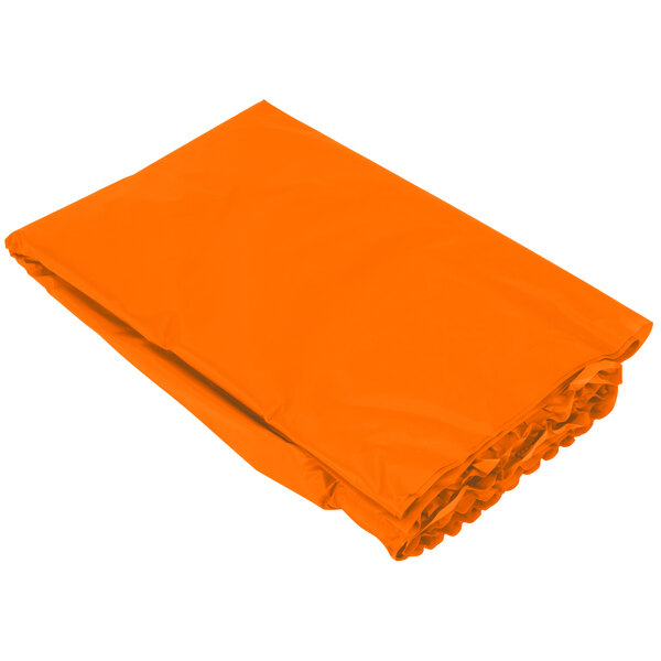 Creative Converting 10044 14' x 29" Sunkissed Orange Disposable Plastic
