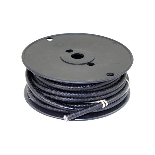 All Points 38-1311 High Temperature Wire; #12 Gauge; Stranded SF2; Black; 50' Roll